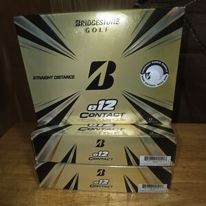 NEW Bridgestone E12 Contact Golf Balls!